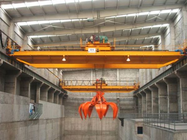 電動(dòng)雙梁抓斗起重機
